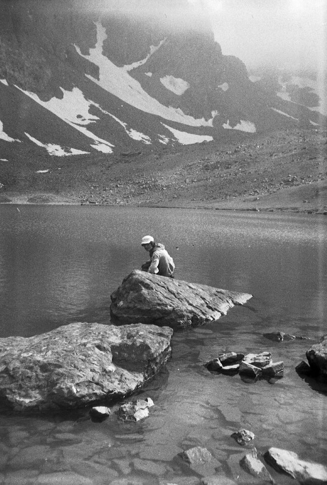 Armėnija · 069 Alvidas Stočkus prie ežeriuko