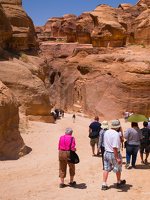 Petra · The Siq entrance