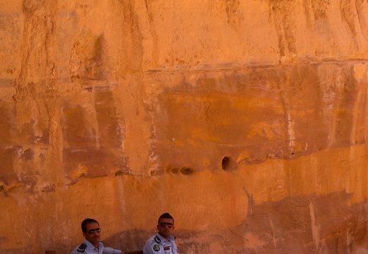 Petra · The Siq guards