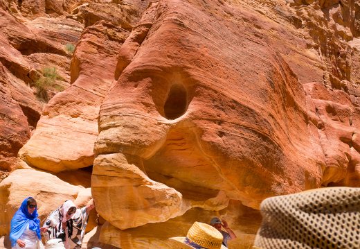 Petra · The Siq, rock formation
