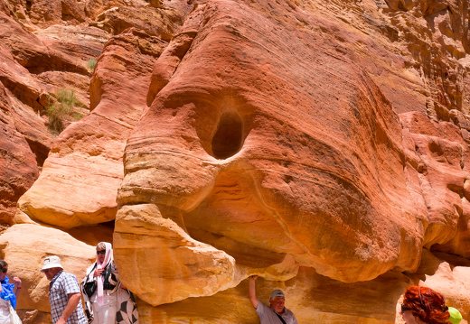 Petra · The Siq, rock formation