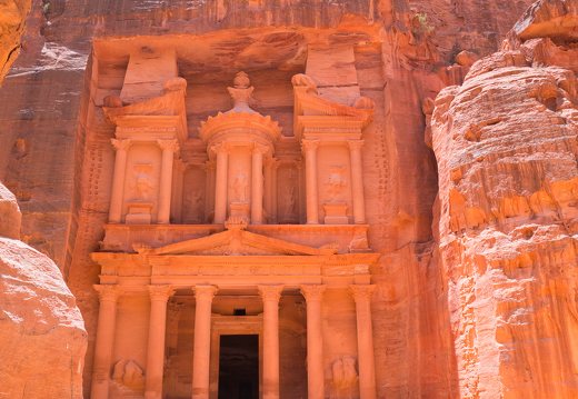 Petra · The Treasury - Al-Khazneh