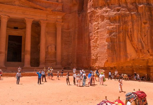 Petra · The Treasury - Al-Khazneh
