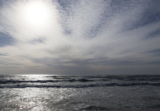 Juodkrantė · jūra, debesys