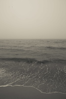 Juodkrantė · jūra, rūkas
