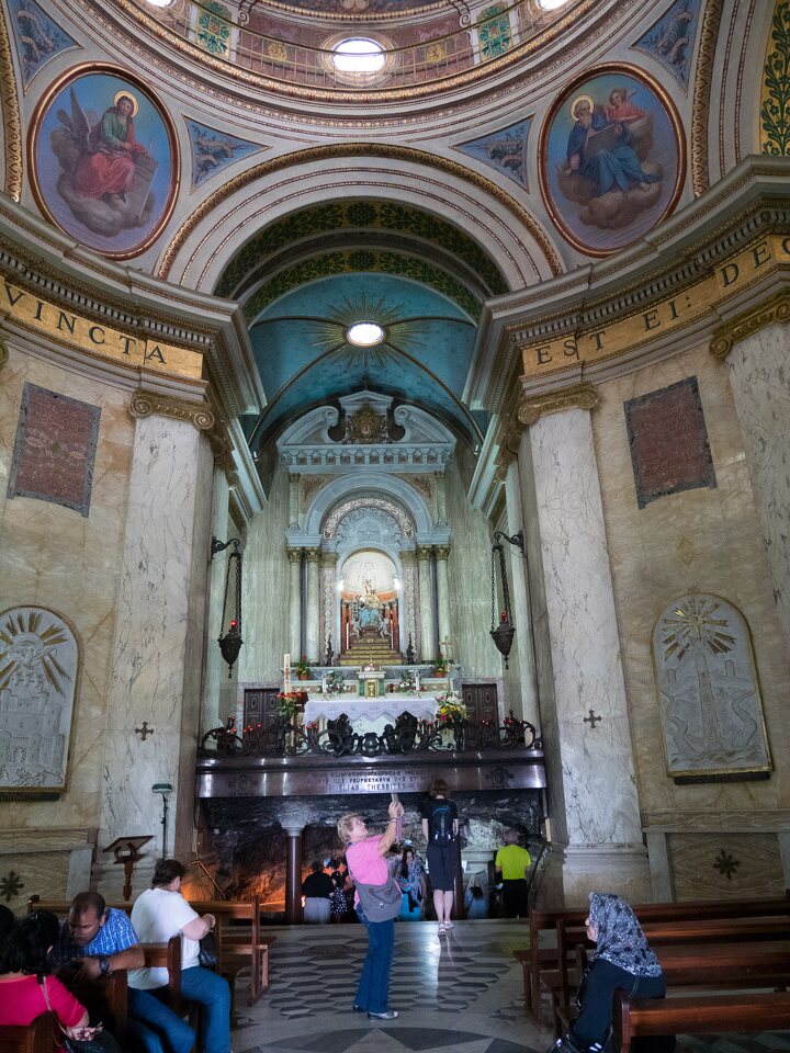 Israel, Haifa · Stella Maris Church interior