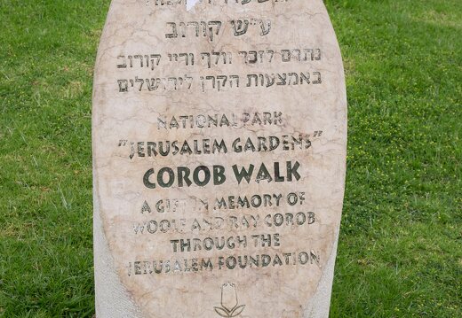 Jerusalem · Corob Walk 