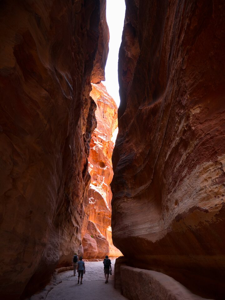 Petra · The Siq, water conduit