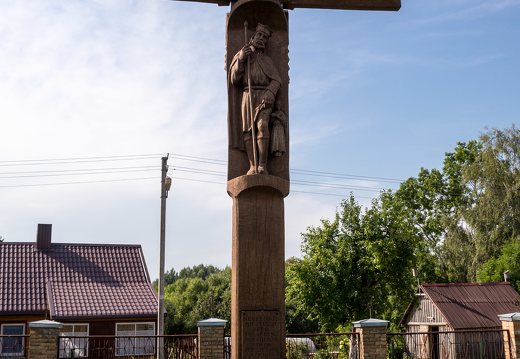 Semeliškių Šv. Lauryno bažnyčia · kryžius