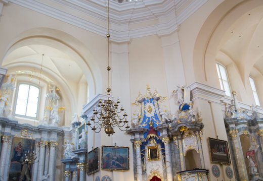 Liškiavos Švč. Trejybės bažnyčia · interjeras