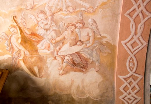 Liškiavos Švč. Trejybės bažnyčia · freska