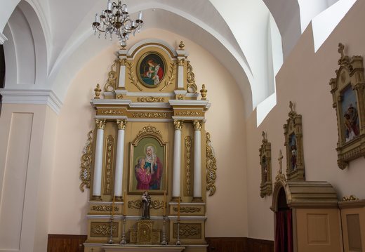 Leipalingio Švč. Mergelės Marijos Ėmimo į dangų bažnyčia · interjeras