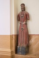 Troškūnai · medinė skulptūra bažnyčioje