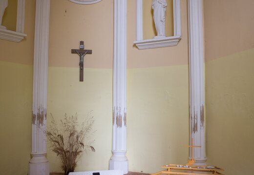 Svėdasai · Morikonių mauzoliejinė koplyčia, interjeras
